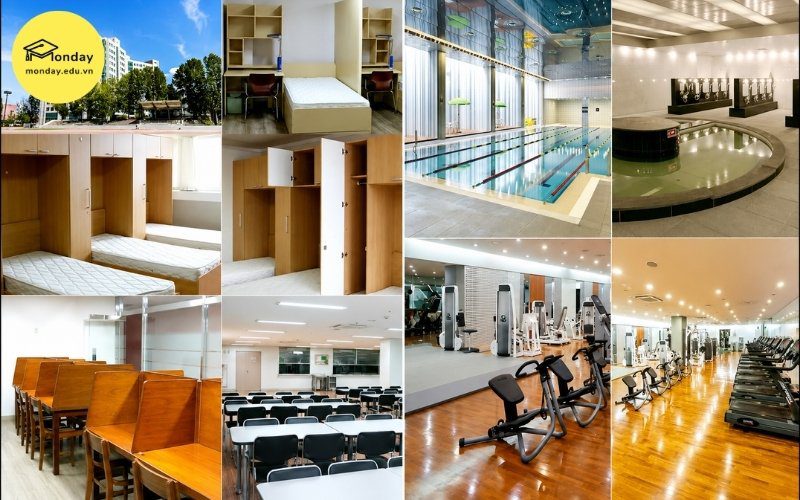 Ký túc xá trường Đại học Woosong Hàn Quốc