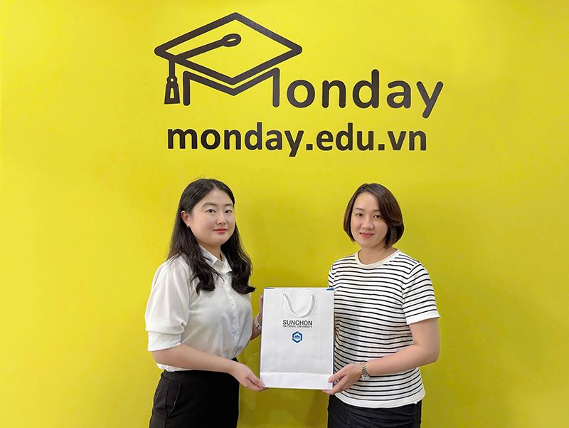 Trường đại học Quốc gia Sunchon liên kết trực tiếp với Monday