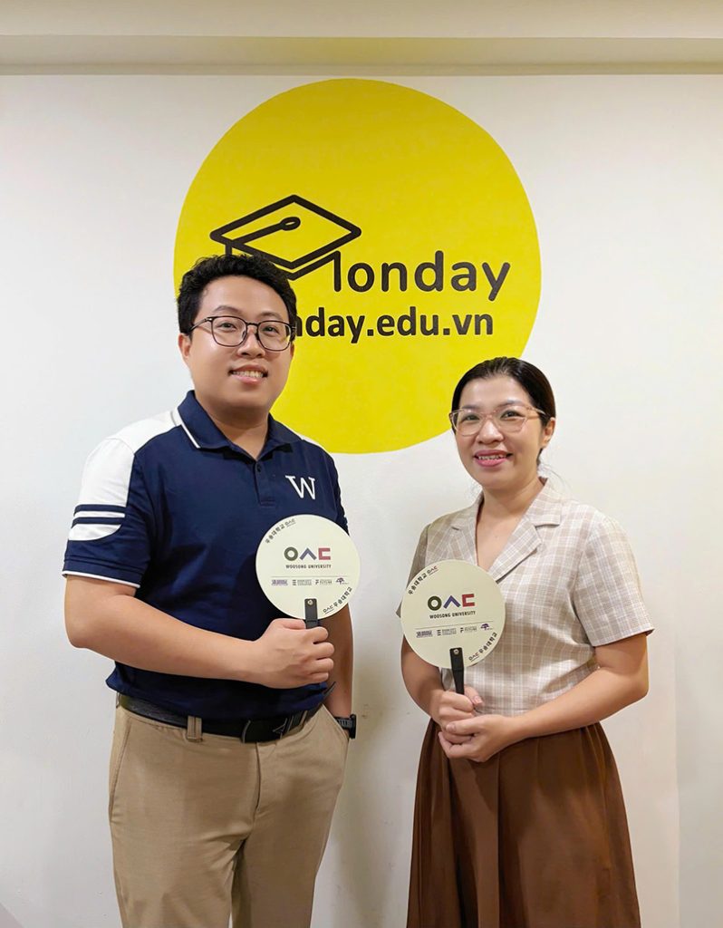 Trường Đại học Woosong liên kết trực tiếp với Monday