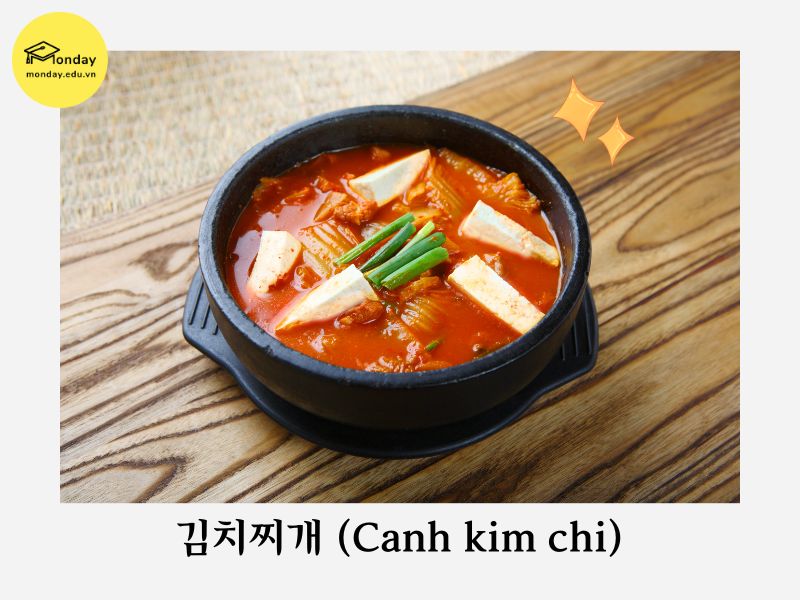 Hướng dẫn nấu canh kim chi Hàn Quốc bằng tiếng Hàn