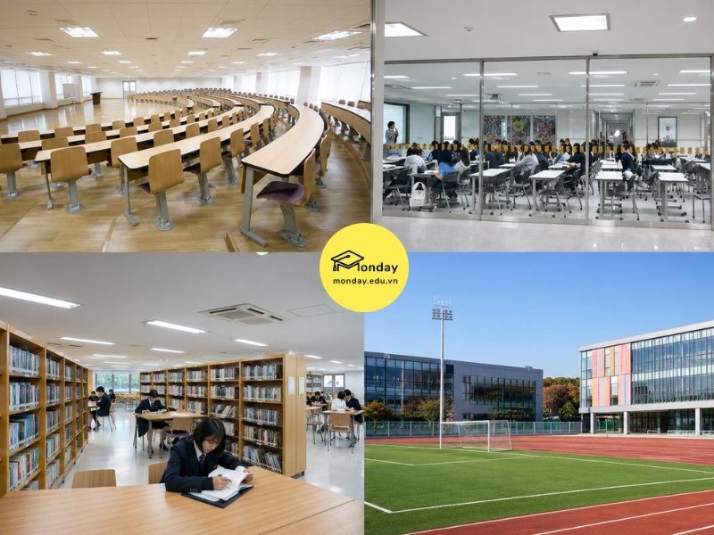 Cơ sở vật chất trường Đại học Namseoul