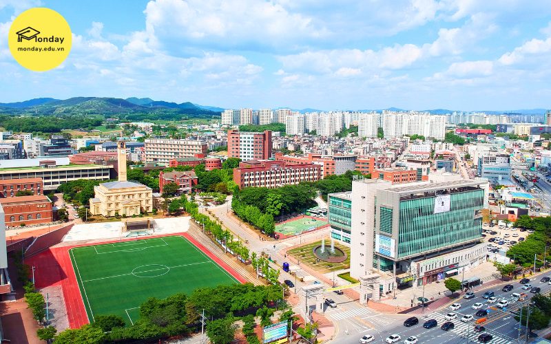 Khuôn viên trường Đại học Pyeongtaek