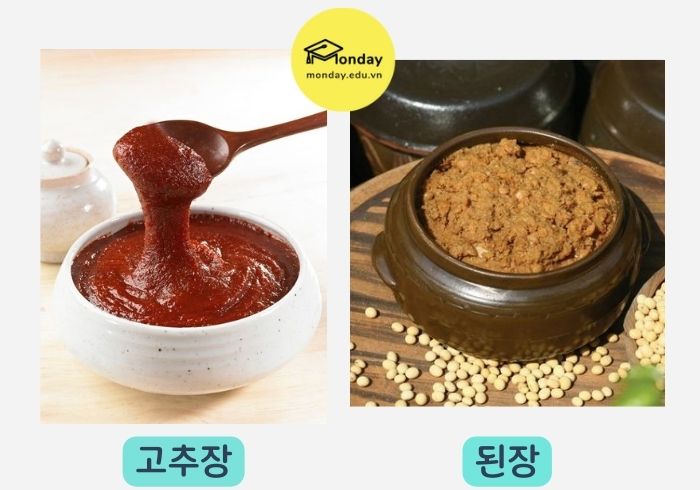 Từ vựng tiếng Hàn về gia vị nấu ăn