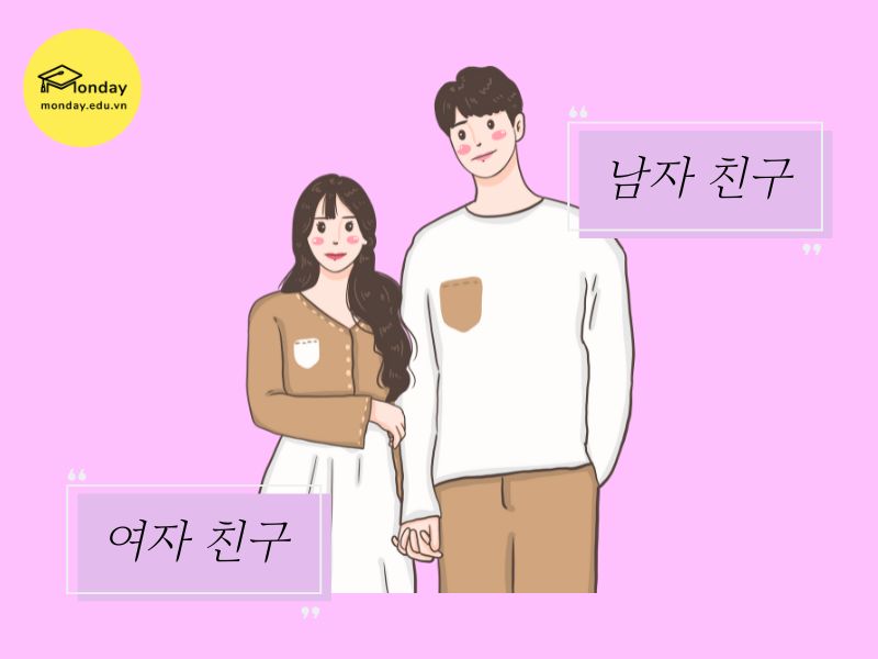 Từ vựng tiếng Hàn về tình yêu thông dụng nhất