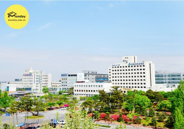 Đây là trường Đại học Quốc gia Chonbuk