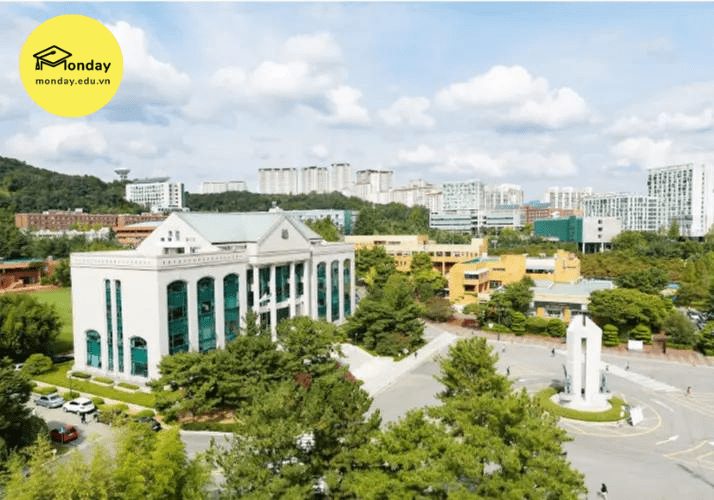 Toàn cảnh trường đại học Ulsan