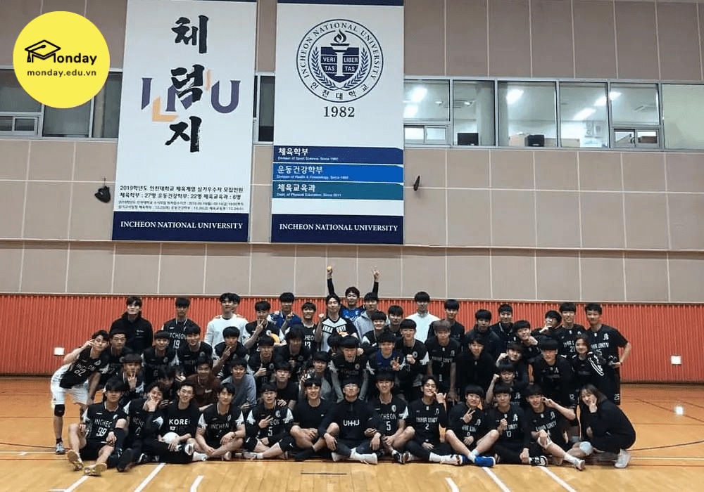 Các hoạt động thể thao Đại học quốc gia Incheon