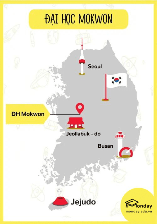 Bản đồ Đại học Mokwon