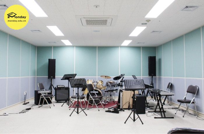 Phòng nhạc phục vụ cho các ngành nghệ thuật - Sejong University