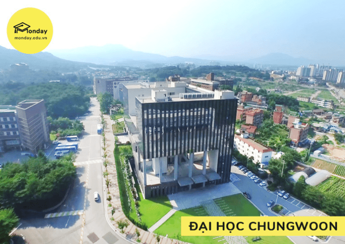 TOP 10 Đại học tốt nhất Incheon - Đại học Chungwoon