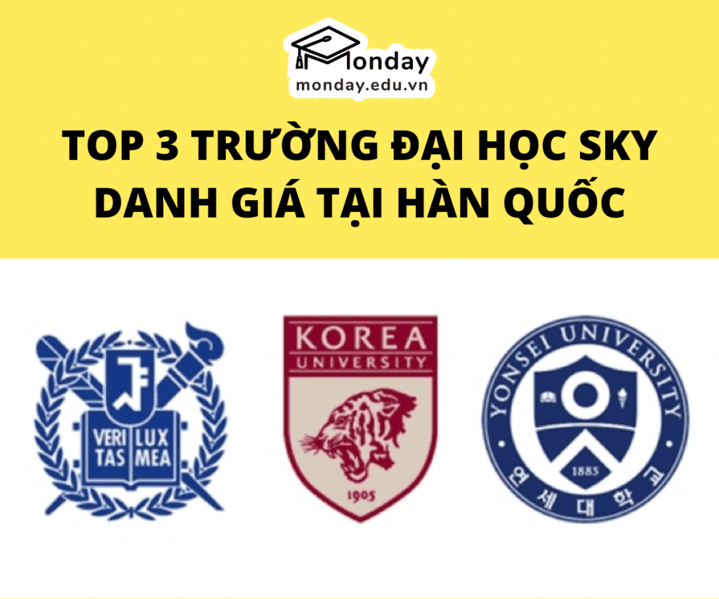 Top 3 trường Đại học sky danh giá tại Hàn Quốc  