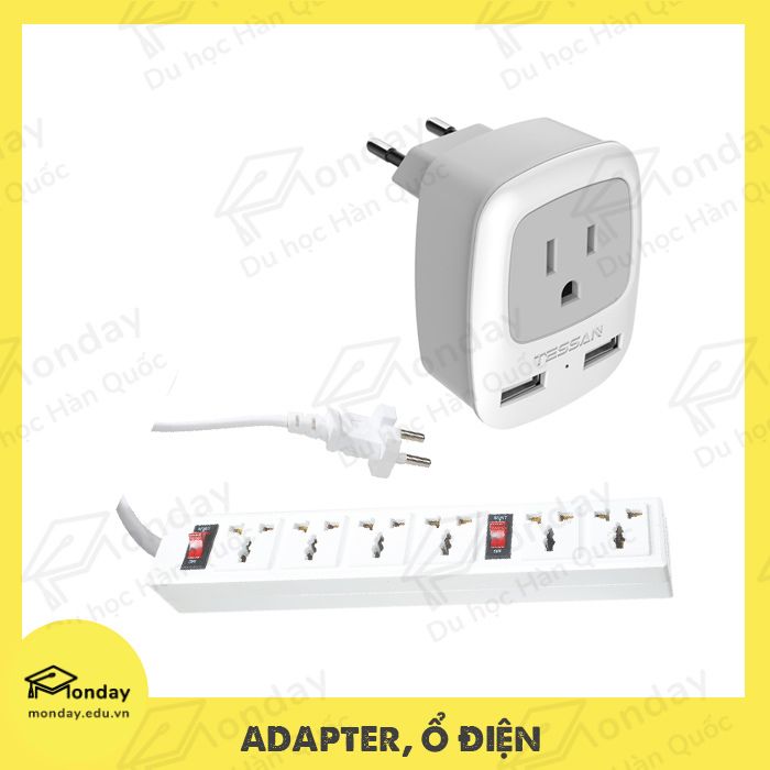 Adapter hoặc ổ cắm điện