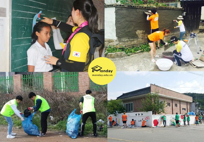 Các hoạt động tình nguyện ý nghĩa của sinh viên Đại học Tongmyong