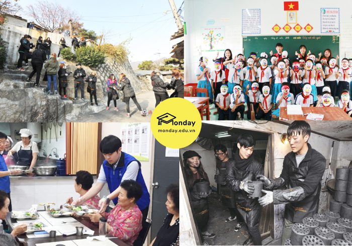 Sinh viên Đại học Kookmin tích cực tham gia hoạt động tình nguyện