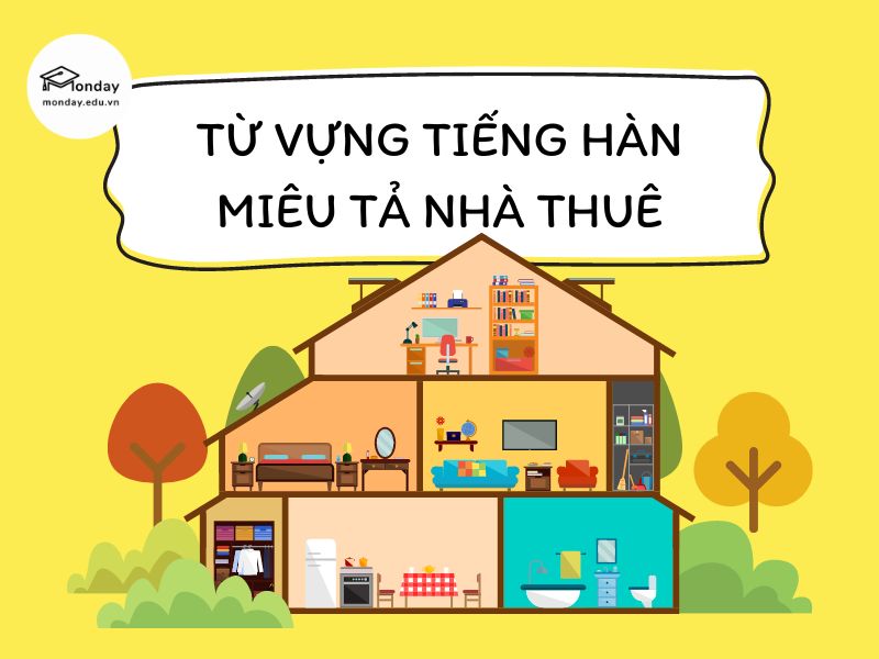 Từ vựng tiếng Hàn miêu tả nhà thuê