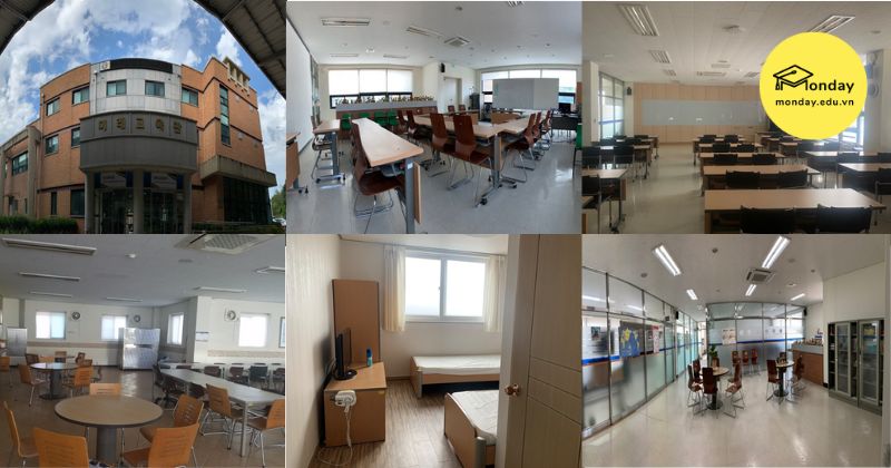 Cơ sở vật chất dành cho hệ du học tiếng tại Đaị học Khoa học và Sức khỏe Chungbuk